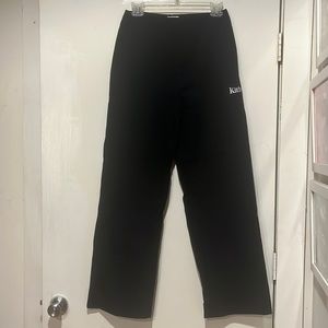 NWOT Kith black high waist trousers size 4